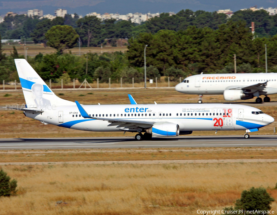 Enter Air Boeing 737-8Q8 (SP-ENX) | Photo 367759