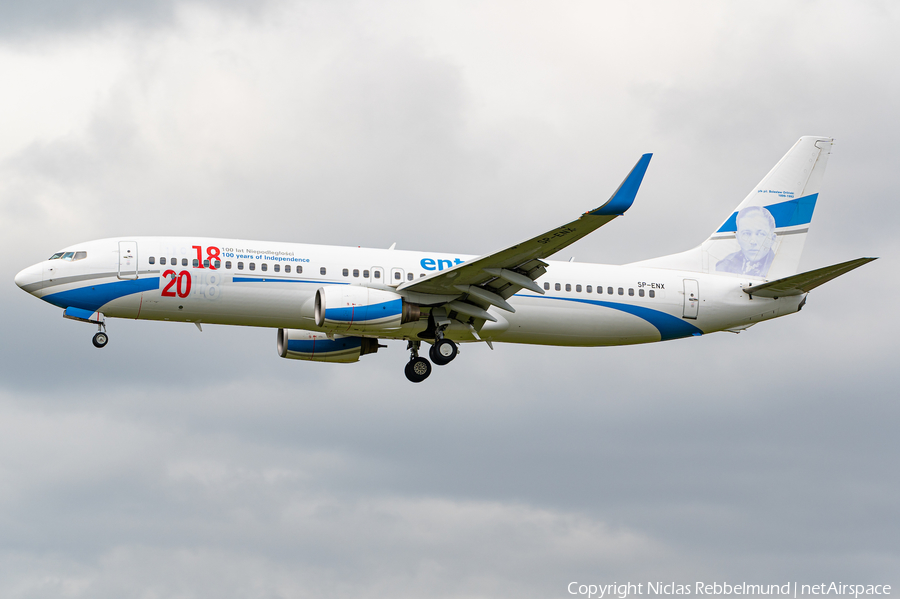 Enter Air Boeing 737-8Q8 (SP-ENX) | Photo 381385