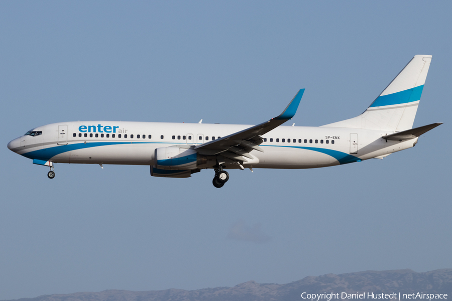 Enter Air Boeing 737-8Q8 (SP-ENX) | Photo 536425