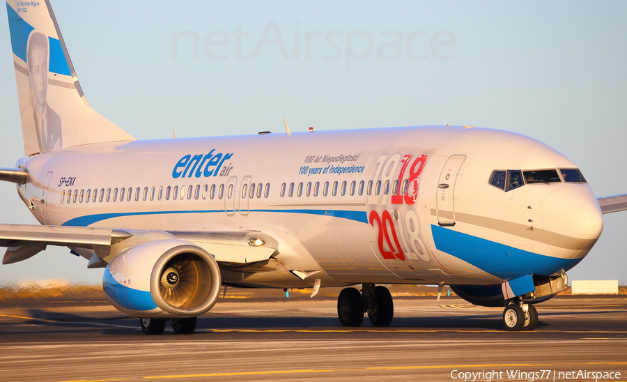 Enter Air Boeing 737-8Q8 (SP-ENX) | Photo 296896