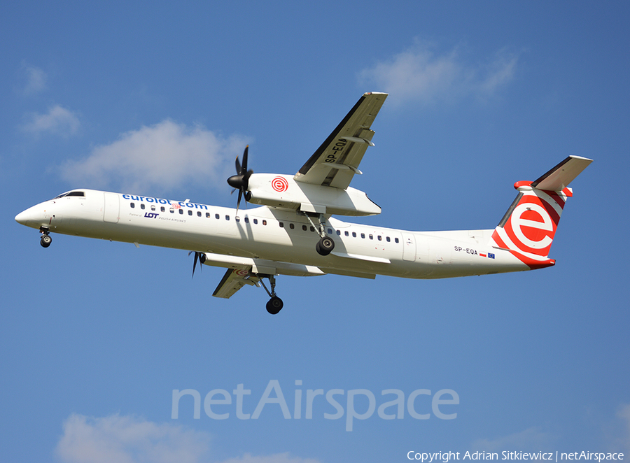 EuroLOT Bombardier DHC-8-402Q (SP-EQA) | Photo 62985