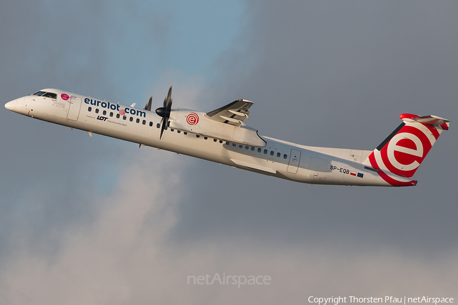 EuroLOT Bombardier DHC-8-402Q (SP-EQB) | Photo 63020