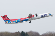 EuroLOT Bombardier DHC-8-402Q (SP-EQB) at  Hamburg - Fuhlsbuettel (Helmut Schmidt), Germany