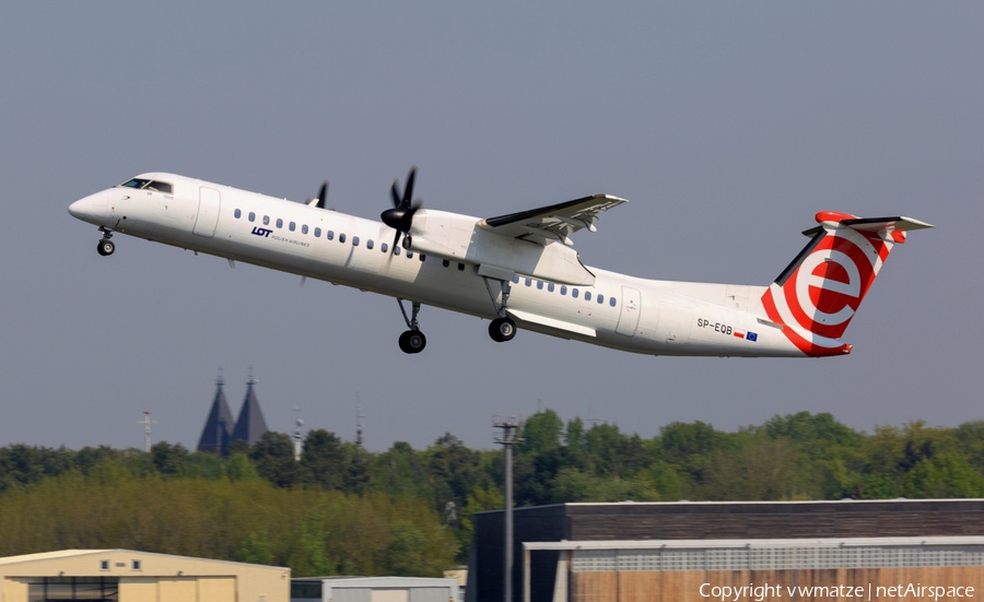 EuroLOT Bombardier DHC-8-402Q (SP-EQB) | Photo 241323
