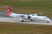 LOT Polish Airlines Bombardier DHC-8-402Q (SP-EQB) at  Hannover - Langenhagen, Germany
