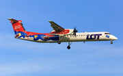 LOT Polish Airlines Bombardier DHC-8-402Q (SP-EQB) at  Hamburg - Fuhlsbuettel (Helmut Schmidt), Germany