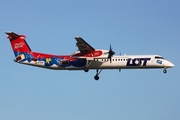 LOT Polish Airlines Bombardier DHC-8-402Q (SP-EQB) at  Hamburg - Fuhlsbuettel (Helmut Schmidt), Germany