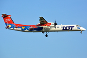 LOT Polish Airlines Bombardier DHC-8-402Q (SP-EQB) at  Hamburg - Fuhlsbuettel (Helmut Schmidt), Germany