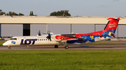 LOT Polish Airlines Bombardier DHC-8-402Q (SP-EQB) at  Hamburg - Fuhlsbuettel (Helmut Schmidt), Germany