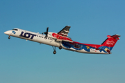 LOT Polish Airlines Bombardier DHC-8-402Q (SP-EQB) at  Hamburg - Fuhlsbuettel (Helmut Schmidt), Germany