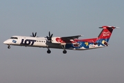 LOT Polish Airlines Bombardier DHC-8-402Q (SP-EQB) at  Hamburg - Fuhlsbuettel (Helmut Schmidt), Germany