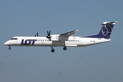 LOT Polish Airlines Bombardier DHC-8-402Q (SP-EQB) at  Hamburg - Fuhlsbuettel (Helmut Schmidt), Germany