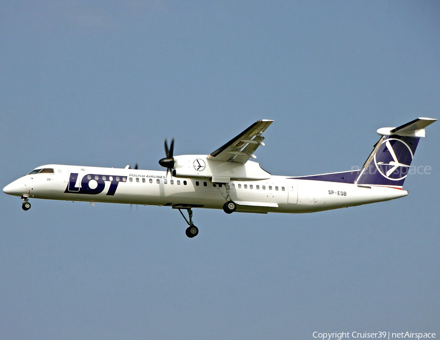 LOT Polish Airlines Bombardier DHC-8-402Q (SP-EQB) | Photo 353921