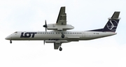 LOT Polish Airlines Bombardier DHC-8-402Q (SP-EQB) at  Warsaw - Frederic Chopin International, Poland