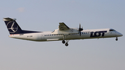 LOT Polish Airlines Bombardier DHC-8-402Q (SP-EQB) at  Warsaw - Frederic Chopin International, Poland