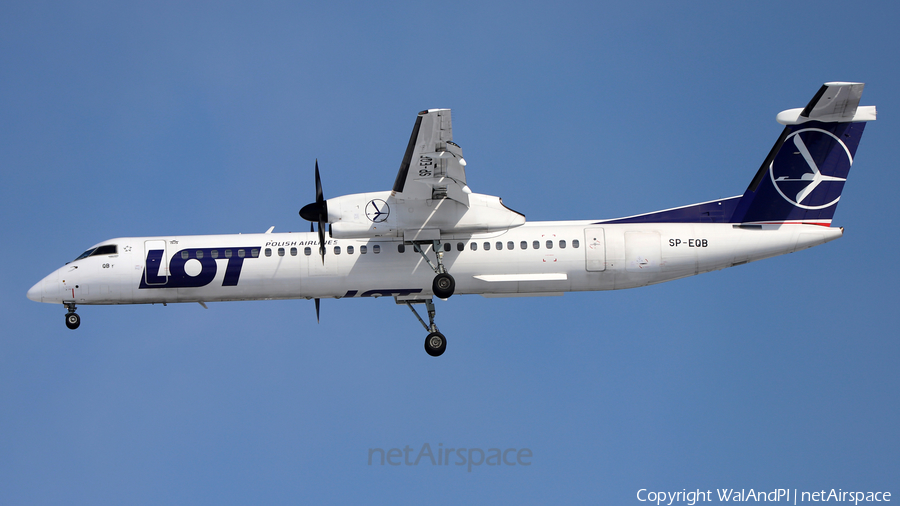 LOT Polish Airlines Bombardier DHC-8-402Q (SP-EQB) | Photo 502148
