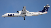 LOT Polish Airlines Bombardier DHC-8-402Q (SP-EQB) at  Warsaw - Frederic Chopin International, Poland