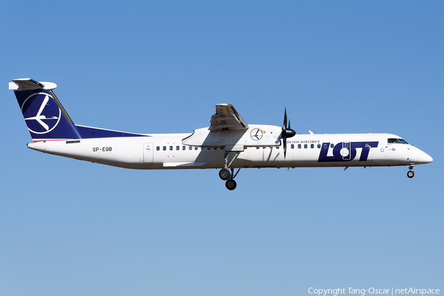 LOT Polish Airlines Bombardier DHC-8-402Q (SP-EQB) | Photo 507111