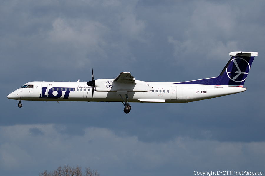 LOT Polish Airlines Bombardier DHC-8-402Q (SP-EQC) | Photo 446014