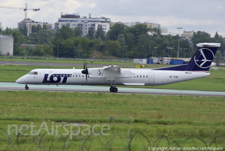 LOT Polish Airlines Bombardier DHC-8-402Q (SP-EQC) | Photo 409005