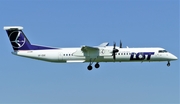 LOT Polish Airlines Bombardier DHC-8-402Q (SP-EQC) at  Warsaw - Frederic Chopin International, Poland