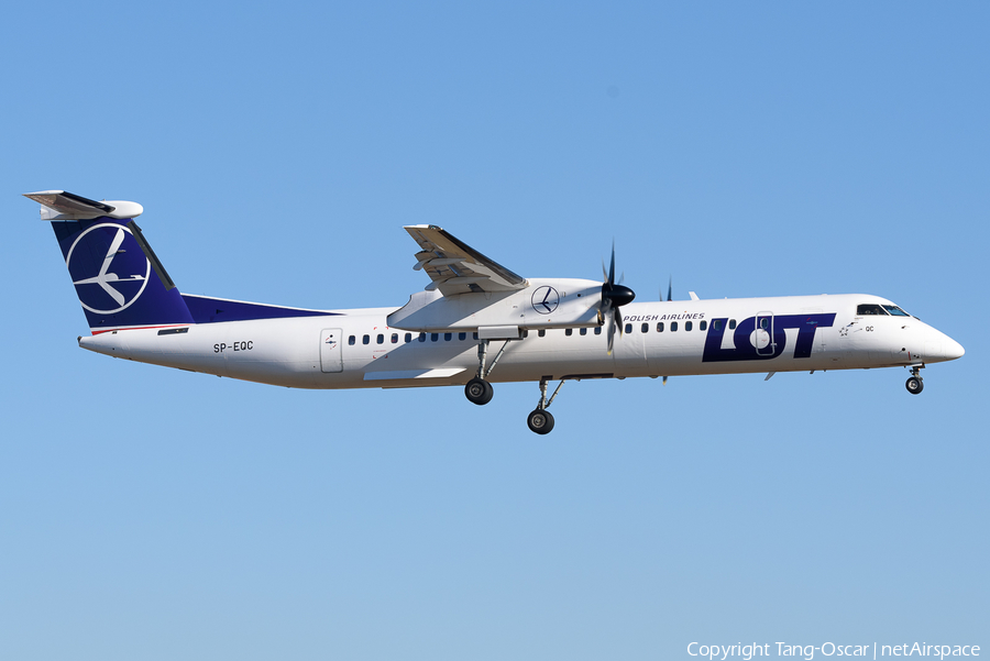 LOT Polish Airlines Bombardier DHC-8-402Q (SP-EQC) | Photo 502935