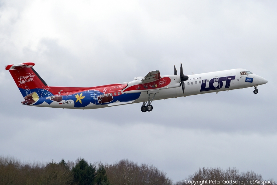 EuroLOT Bombardier DHC-8-402Q (SP-EQD) | Photo 150614