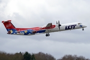 EuroLOT Bombardier DHC-8-402Q (SP-EQD) at  Hamburg - Fuhlsbuettel (Helmut Schmidt), Germany