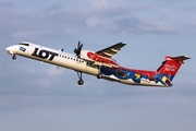 LOT Polish Airlines Bombardier DHC-8-402Q (SP-EQD) at  Hamburg - Fuhlsbuettel (Helmut Schmidt), Germany