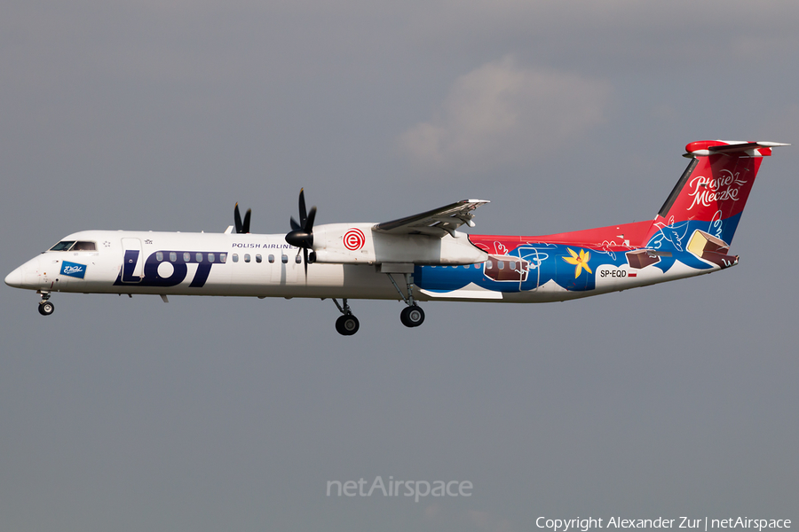LOT Polish Airlines Bombardier DHC-8-402Q (SP-EQD) | Photo 184696