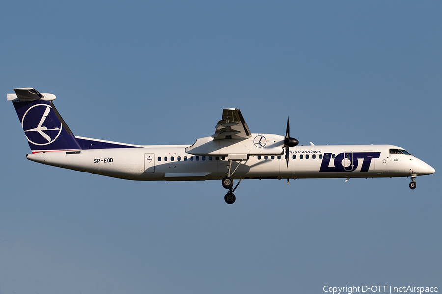 LOT Polish Airlines Bombardier DHC-8-402Q (SP-EQD) | Photo 397750