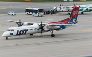 LOT Polish Airlines Bombardier DHC-8-402Q (SP-EQD) at  Warsaw - Frederic Chopin International, Poland