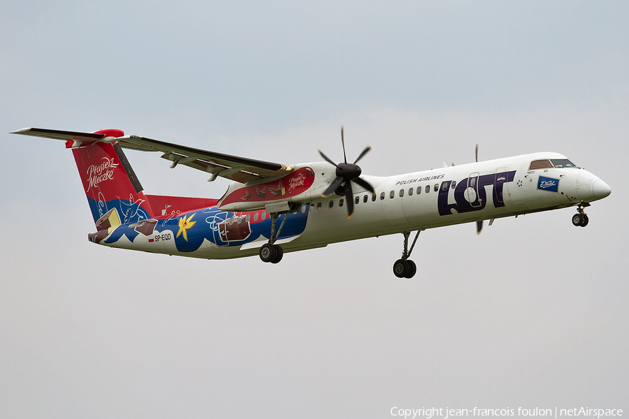 LOT Polish Airlines Bombardier DHC-8-402Q (SP-EQD) | Photo 234334