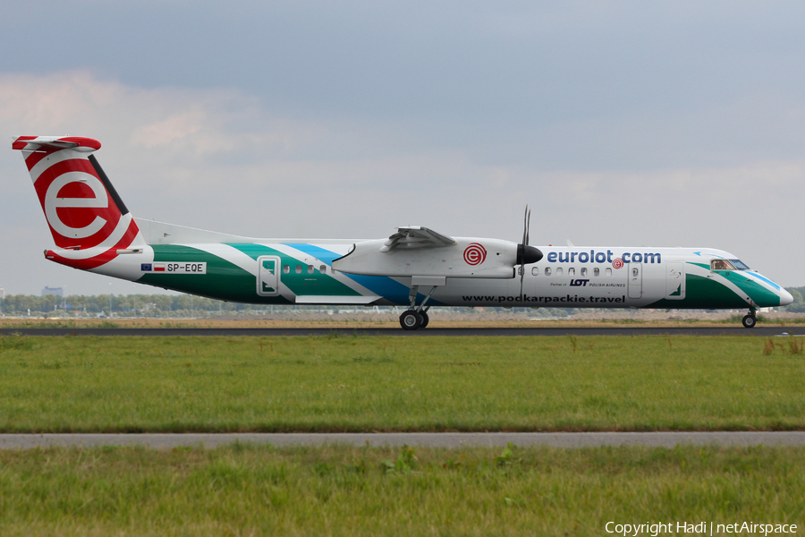 EuroLOT Bombardier DHC-8-402Q (SP-EQE) | Photo 36805