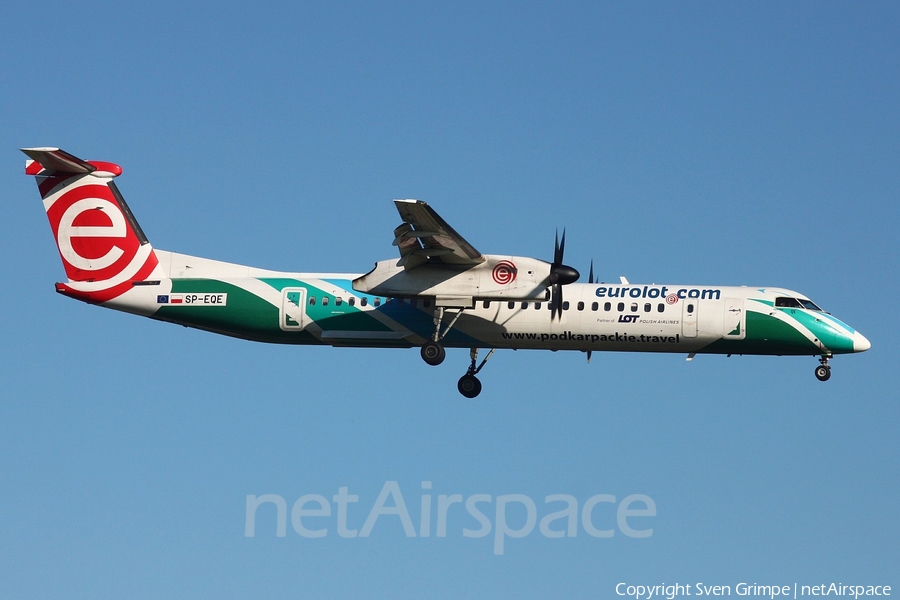 EuroLOT Bombardier DHC-8-402Q (SP-EQE) | Photo 165008