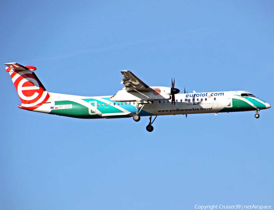 EuroLOT Bombardier DHC-8-402Q (SP-EQE) | Photo 225907