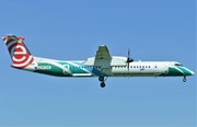 LOT Polish Airlines Bombardier DHC-8-402Q (SP-EQE) at  Warsaw - Frederic Chopin International, Poland