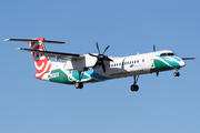 LOT Polish Airlines Bombardier DHC-8-402Q (SP-EQE) at  Warsaw - Frederic Chopin International, Poland