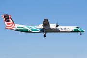 LOT Polish Airlines Bombardier DHC-8-402Q (SP-EQE) at  Warsaw - Frederic Chopin International, Poland