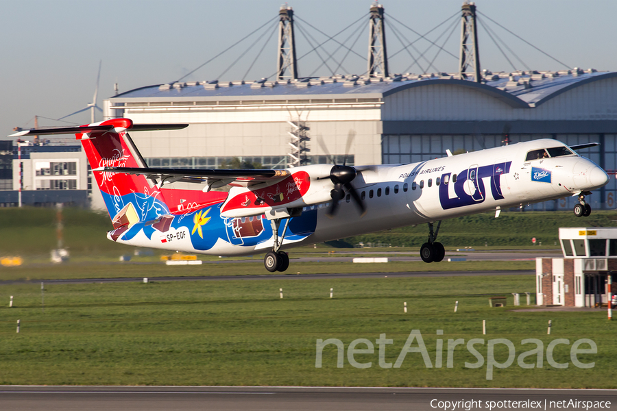 LOT Polish Airlines Bombardier DHC-8-402Q (SP-EQF) | Photo 161618