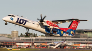 LOT Polish Airlines Bombardier DHC-8-402Q (SP-EQF) at  Hamburg - Fuhlsbuettel (Helmut Schmidt), Germany