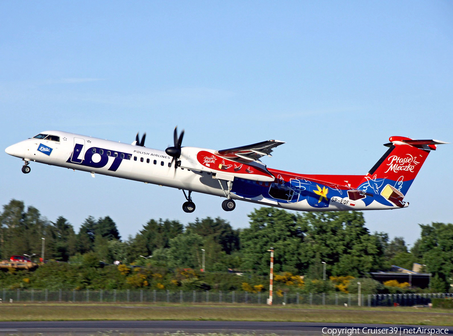 LOT Polish Airlines Bombardier DHC-8-402Q (SP-EQF) | Photo 225898