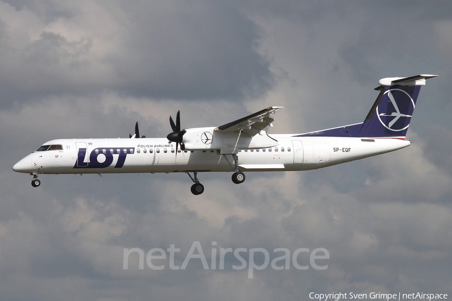 LOT Polish Airlines Bombardier DHC-8-402Q (SP-EQF) | Photo 344492