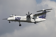 LOT Polish Airlines Bombardier DHC-8-402Q (SP-EQF) at  Hamburg - Fuhlsbuettel (Helmut Schmidt), Germany