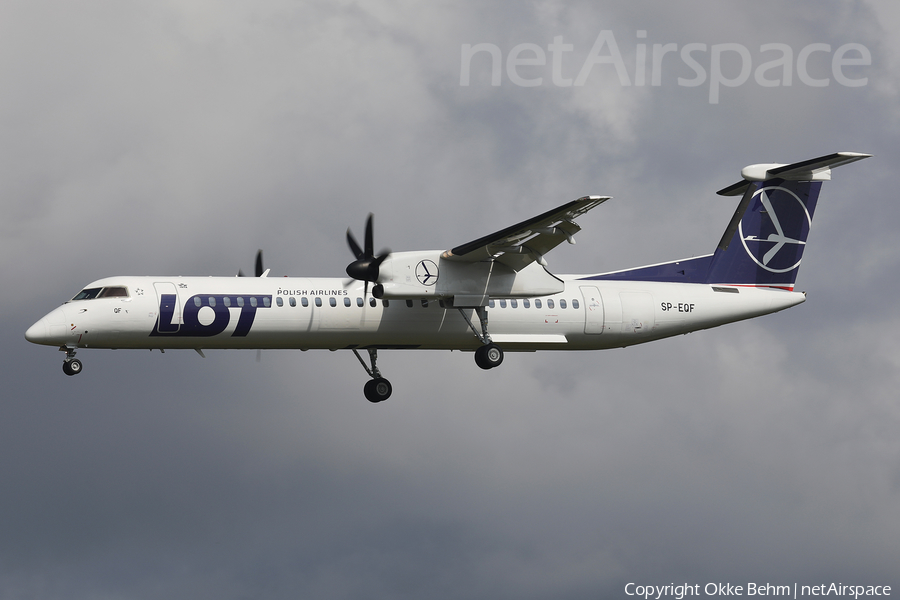 LOT Polish Airlines Bombardier DHC-8-402Q (SP-EQF) | Photo 353630