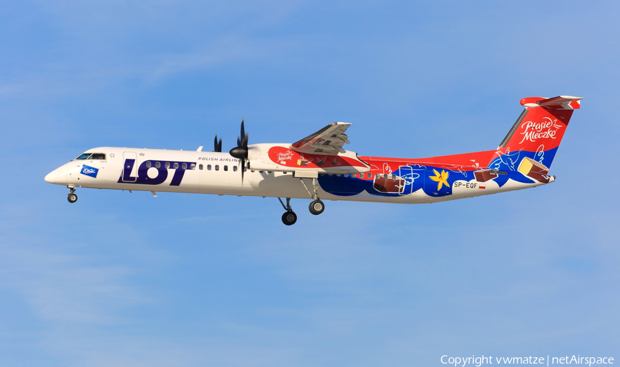 LOT Polish Airlines Bombardier DHC-8-402Q (SP-EQF) | Photo 423414
