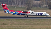 LOT Polish Airlines Bombardier DHC-8-402Q (SP-EQF) at  Berlin - Tegel, Germany