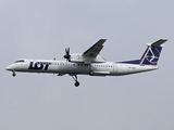 LOT Polish Airlines Bombardier DHC-8-402Q (SP-EQF) at  Berlin - Tegel, Germany