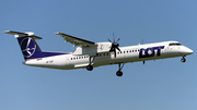 LOT Polish Airlines Bombardier DHC-8-402Q (SP-EQF) at  Warsaw - Frederic Chopin International, Poland