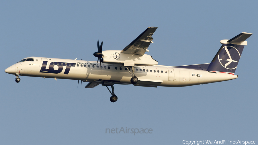 LOT Polish Airlines Bombardier DHC-8-402Q (SP-EQF) | Photo 535035